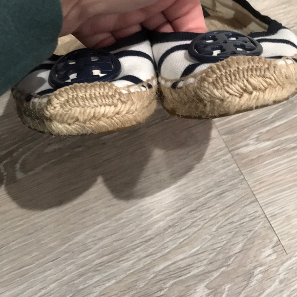 Tory Burch t-shirt ballet espadrille sz 7.5 - Picture 3 of 7